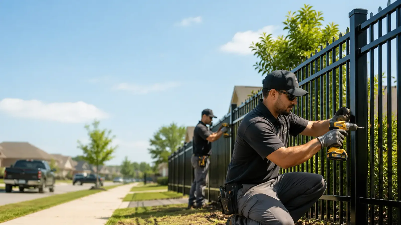 Metal Fence Installation in Freehold, NJ